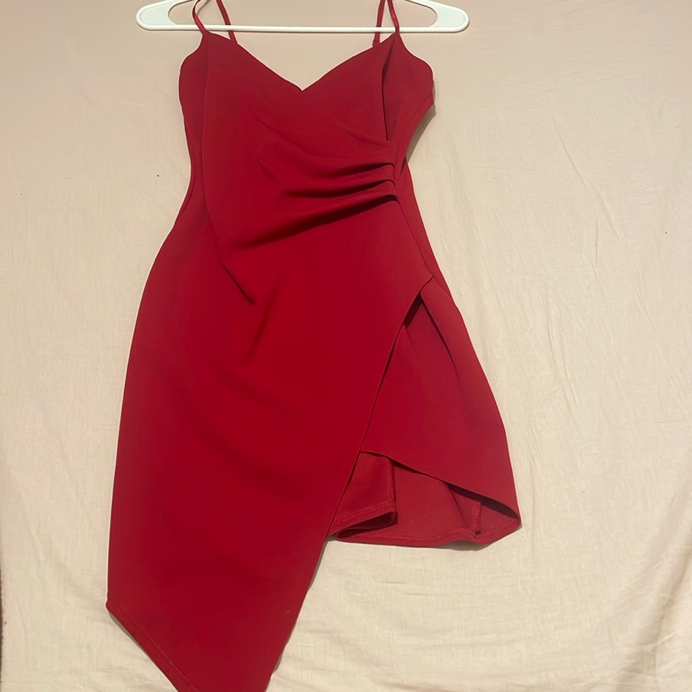 Red dress
